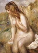 Pierre Renoir Bather Seated on a Rock USA oil painting reproduction